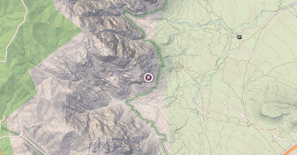 Map preview of East Face
