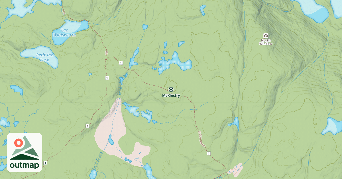 Map of McKinstry