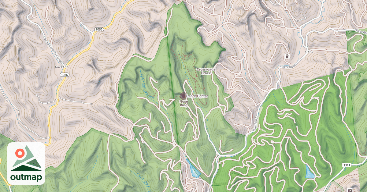 Map of French Fighter