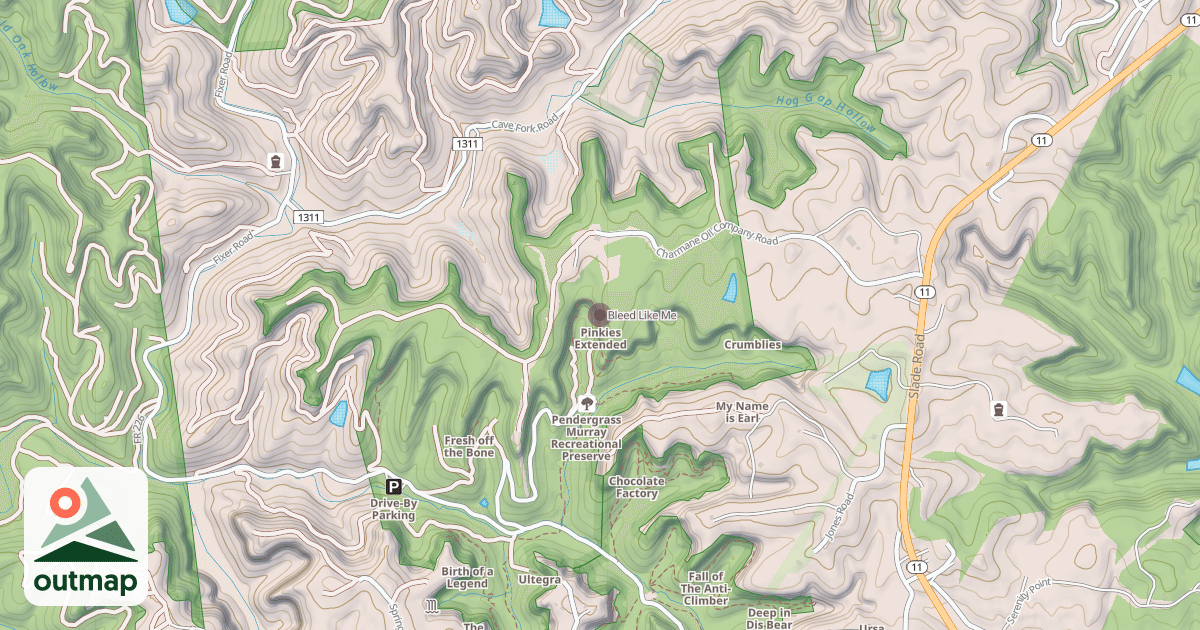 Map of Bleed Like Me