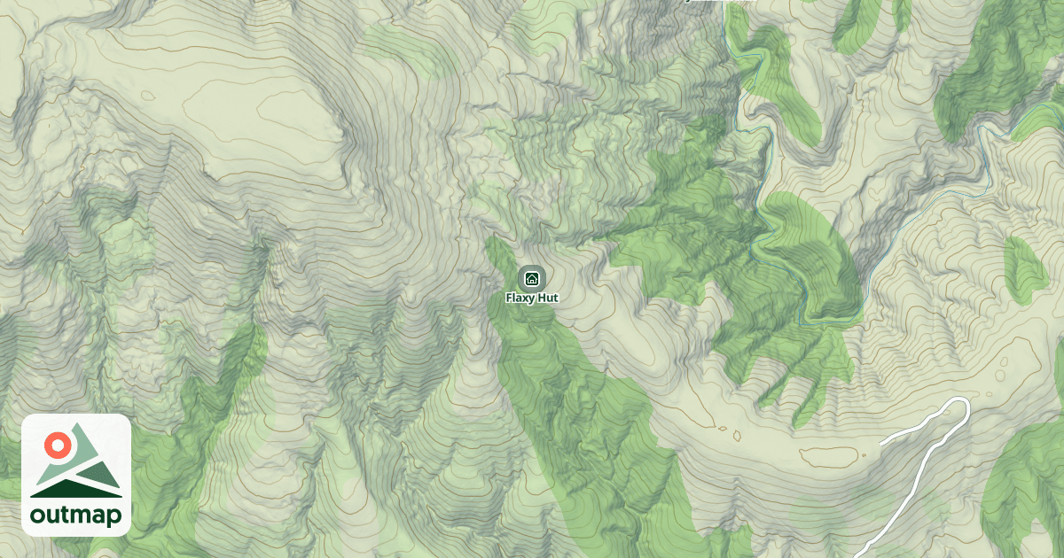 Map of Flaxy Hut