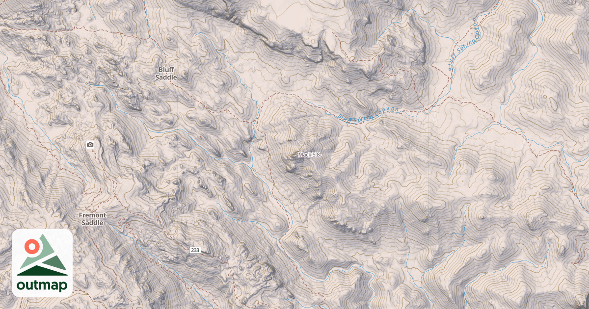 Map of Mack