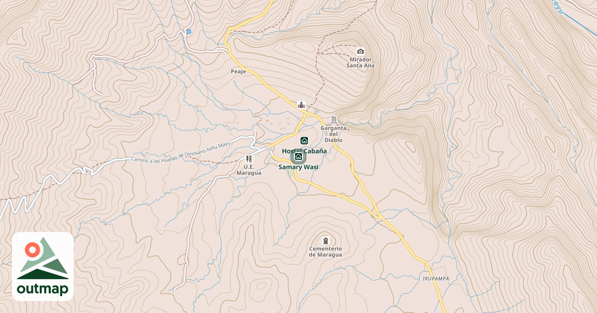 Map of Samary Wasi