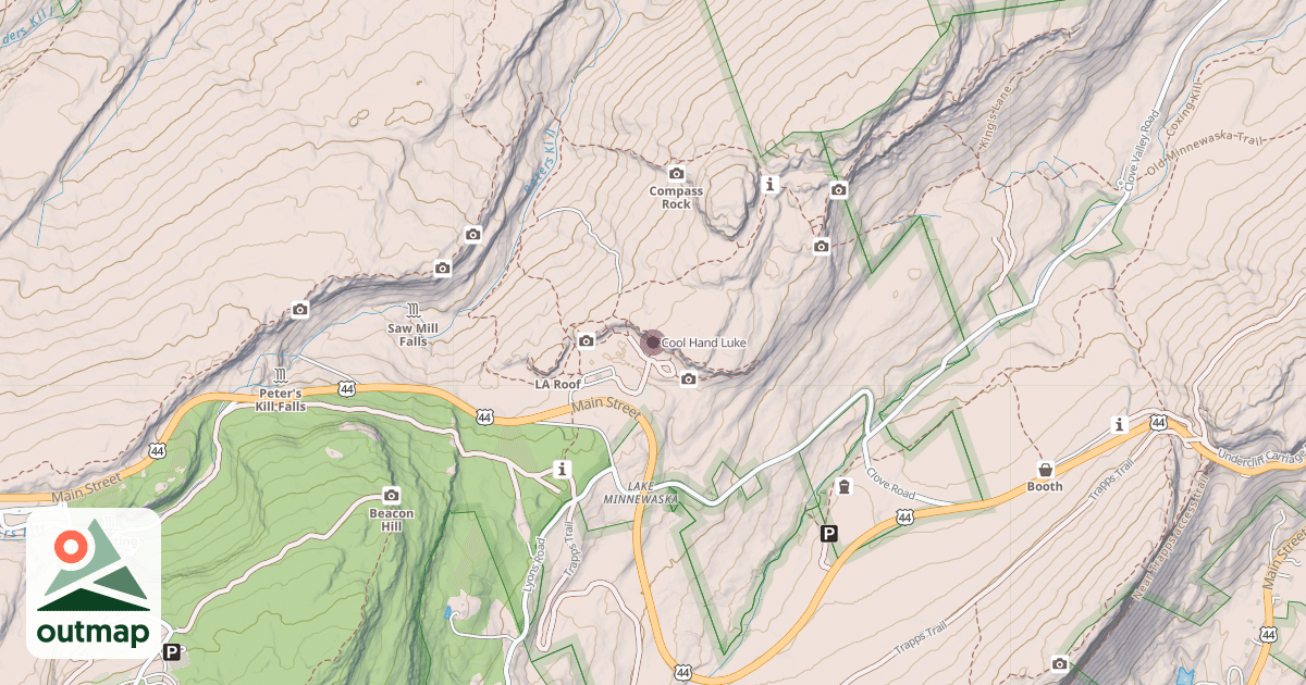 Map of Cool Hand Luke