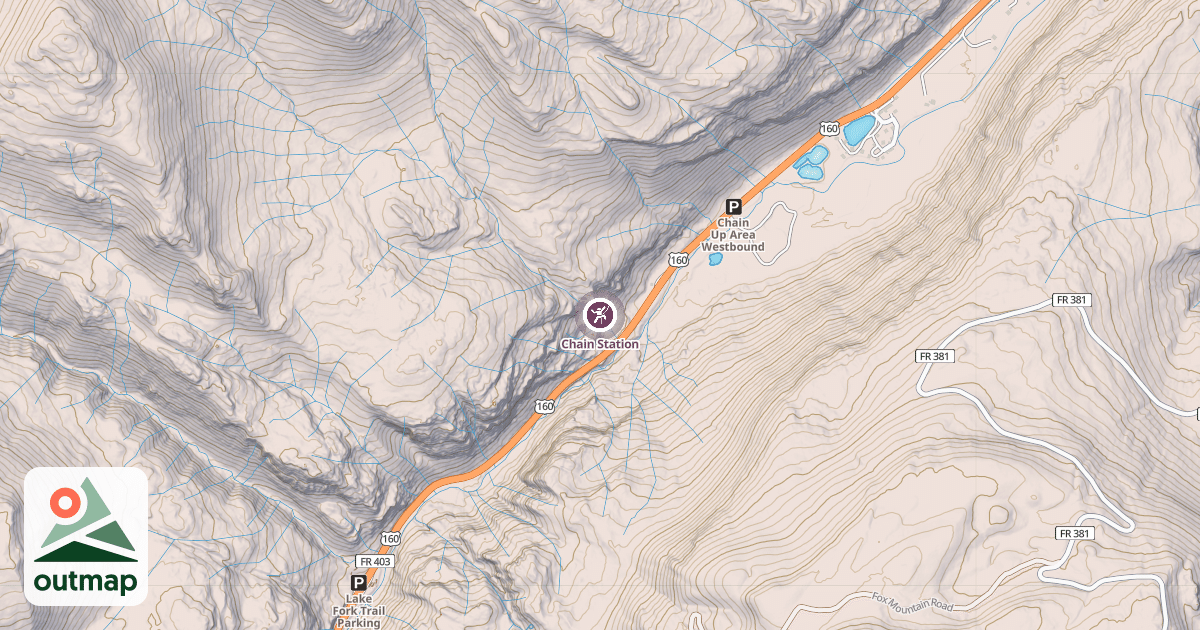 Map of Chain Station