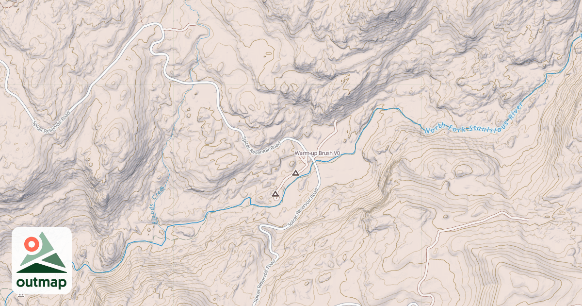 Map of Warm-up Brush