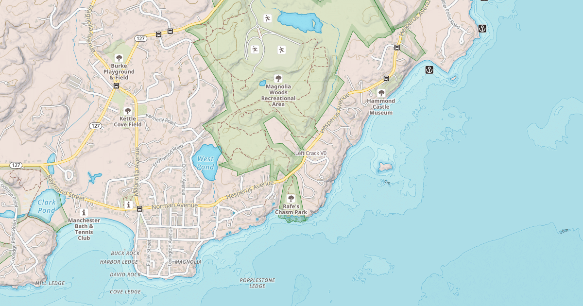 Map preview of Left Crack