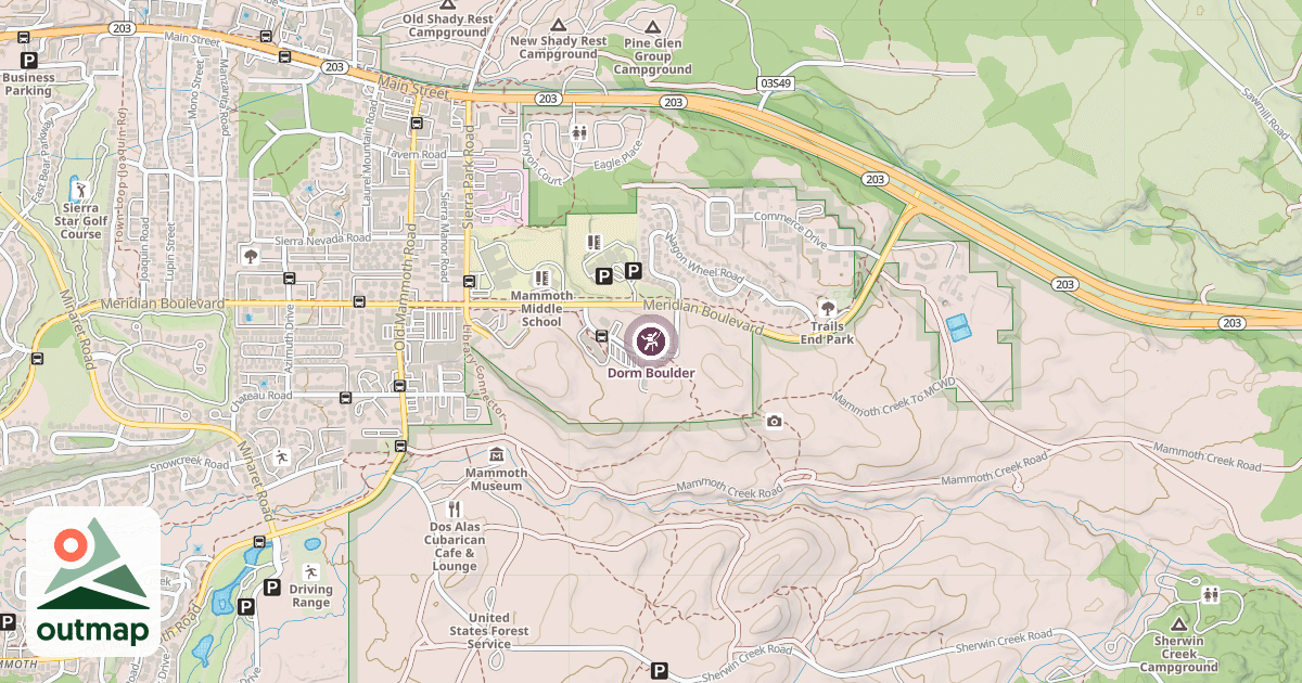 Map of Dorm Boulder
