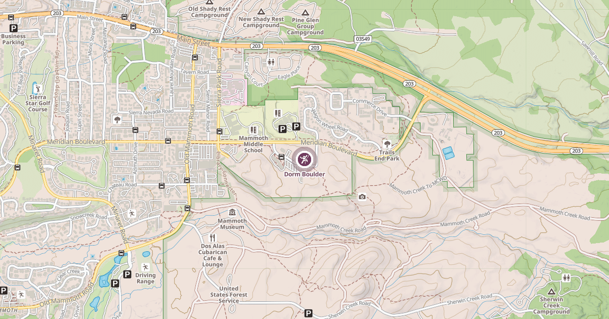 Map preview of Dorm Boulder