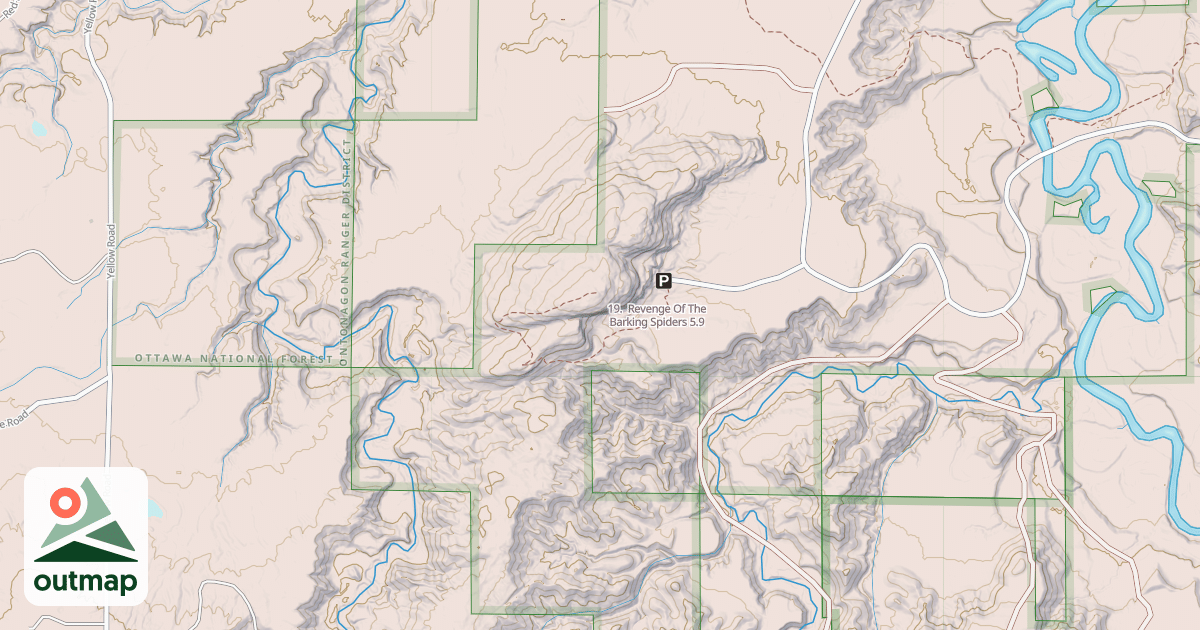 Map of 19.  Revenge Of The Barking Spiders