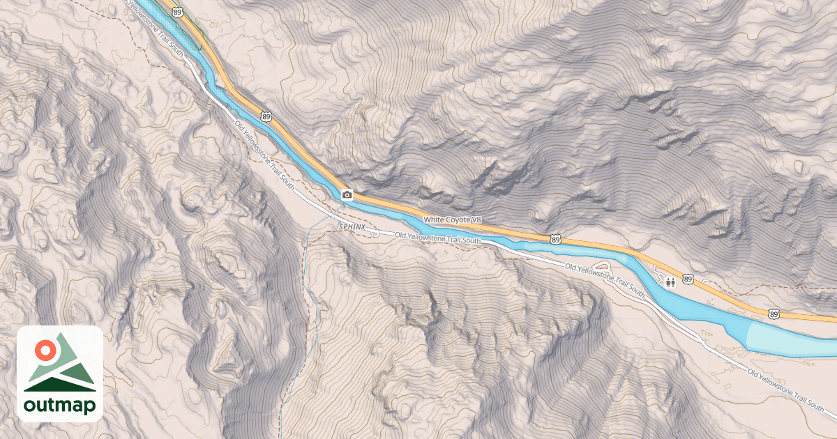 Map of White Coyote
