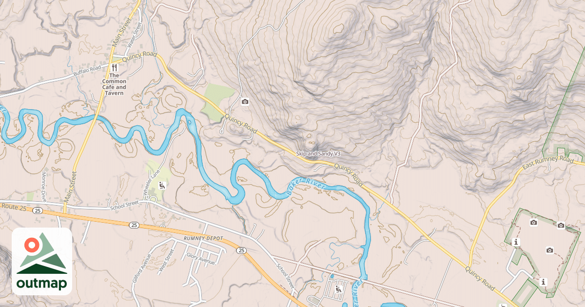 Map of Skip and Sandy