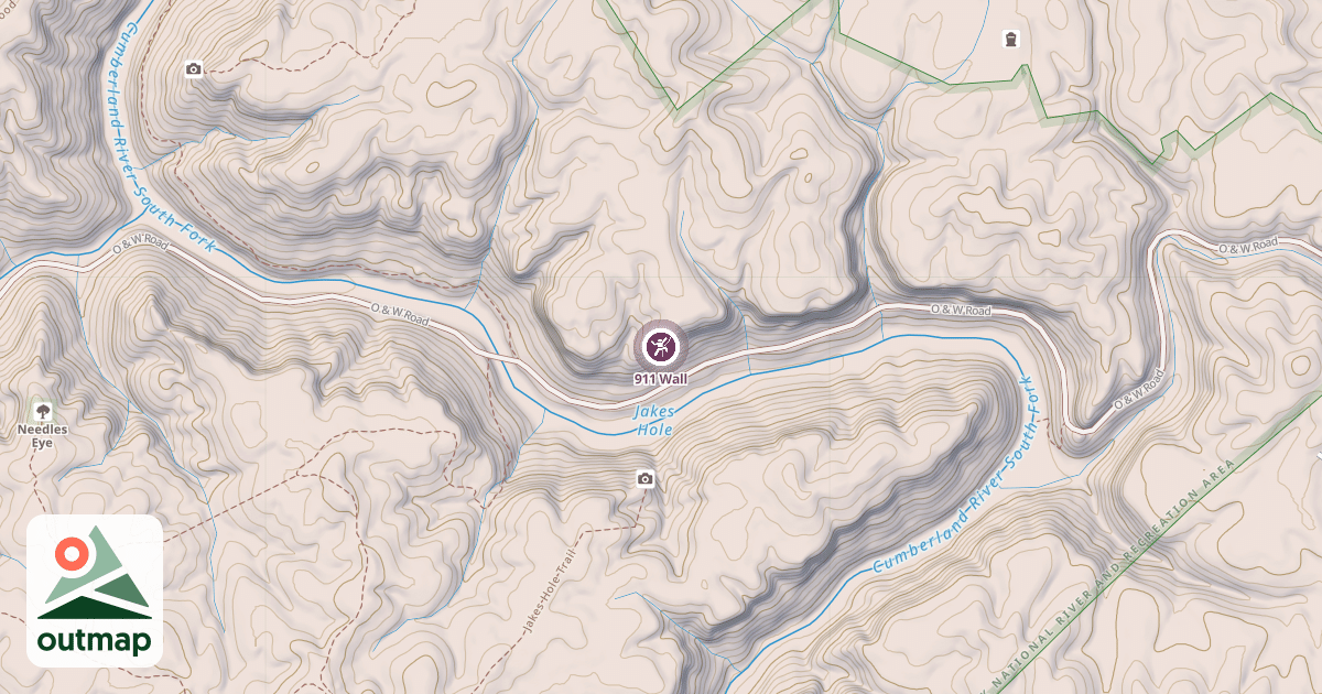Map of 911 Wall