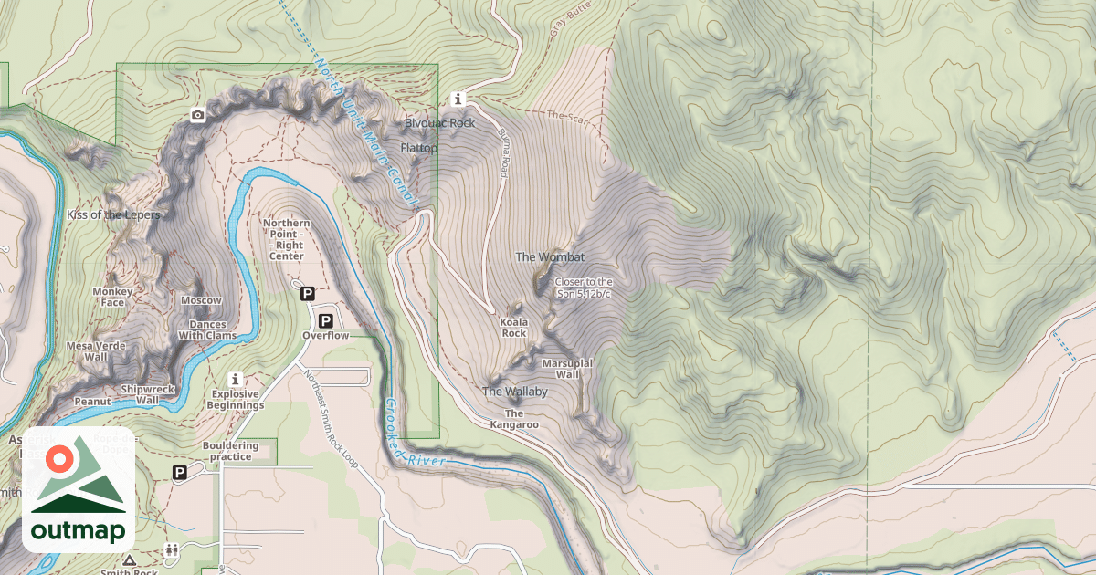 Map of Closer to the Son