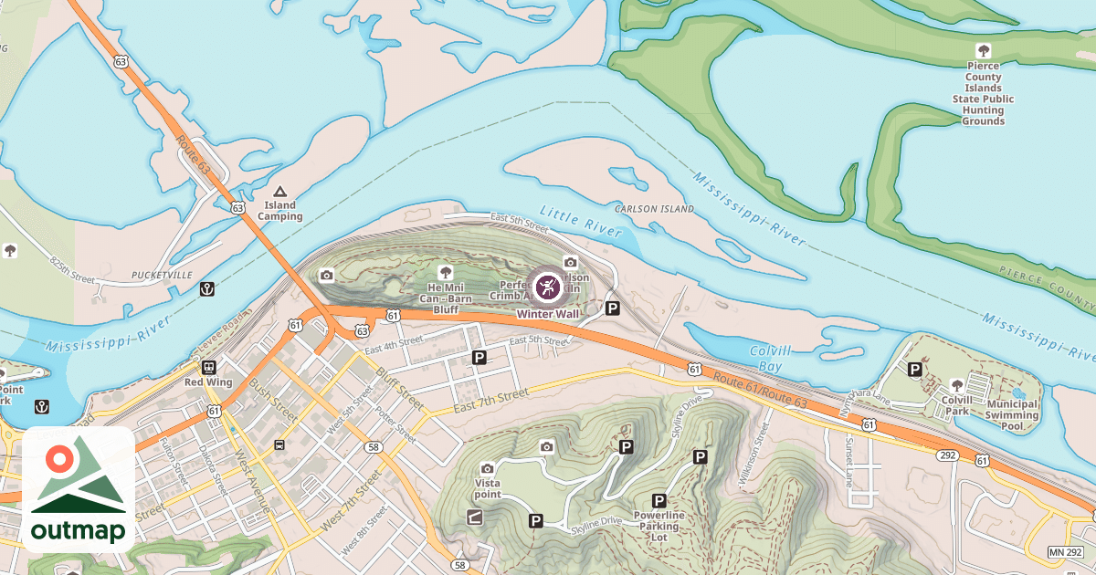Map of Winter Wall