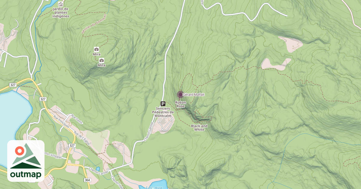 Map of Gérard Malfait
