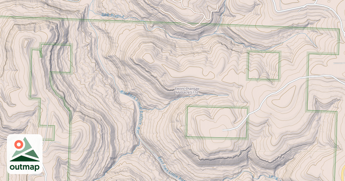 Map of Electric Chainsaw Massacre