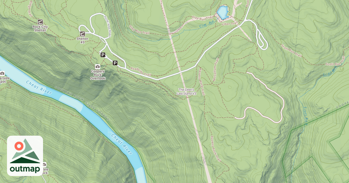 Map of The Deer's Last Stand