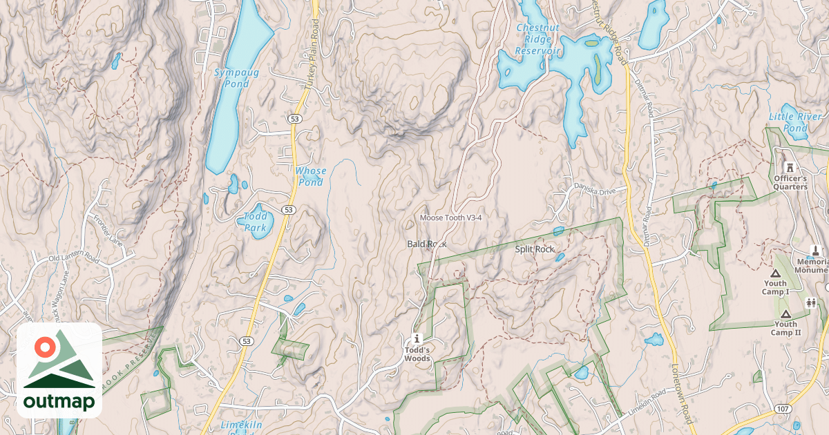 Map of Moose Tooth