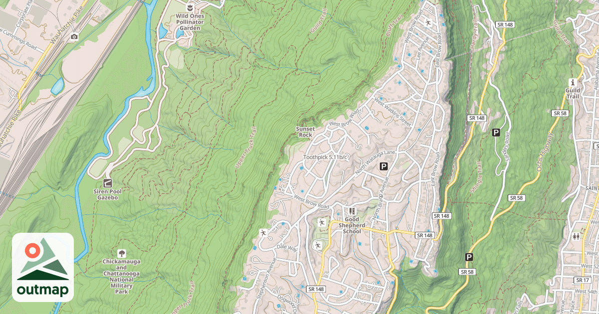 Map of Toothpick