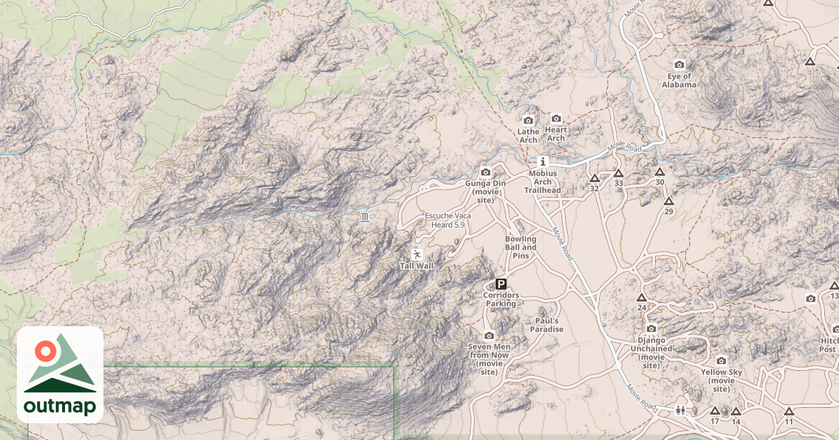 Map of Escuche Vaca Heard