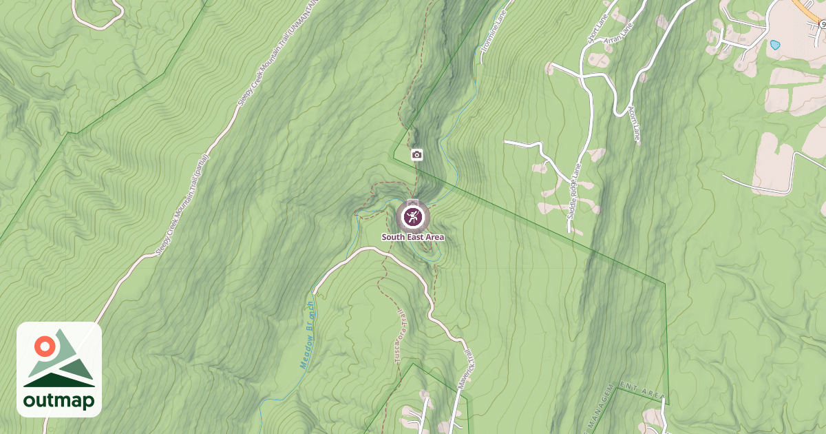 Map of South East Area