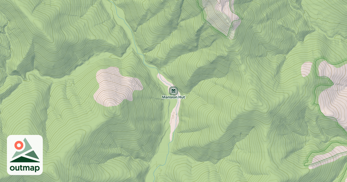 Map of Mansion Hut