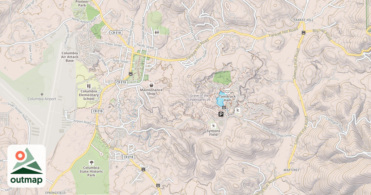 Map of Grave of the Underpants
