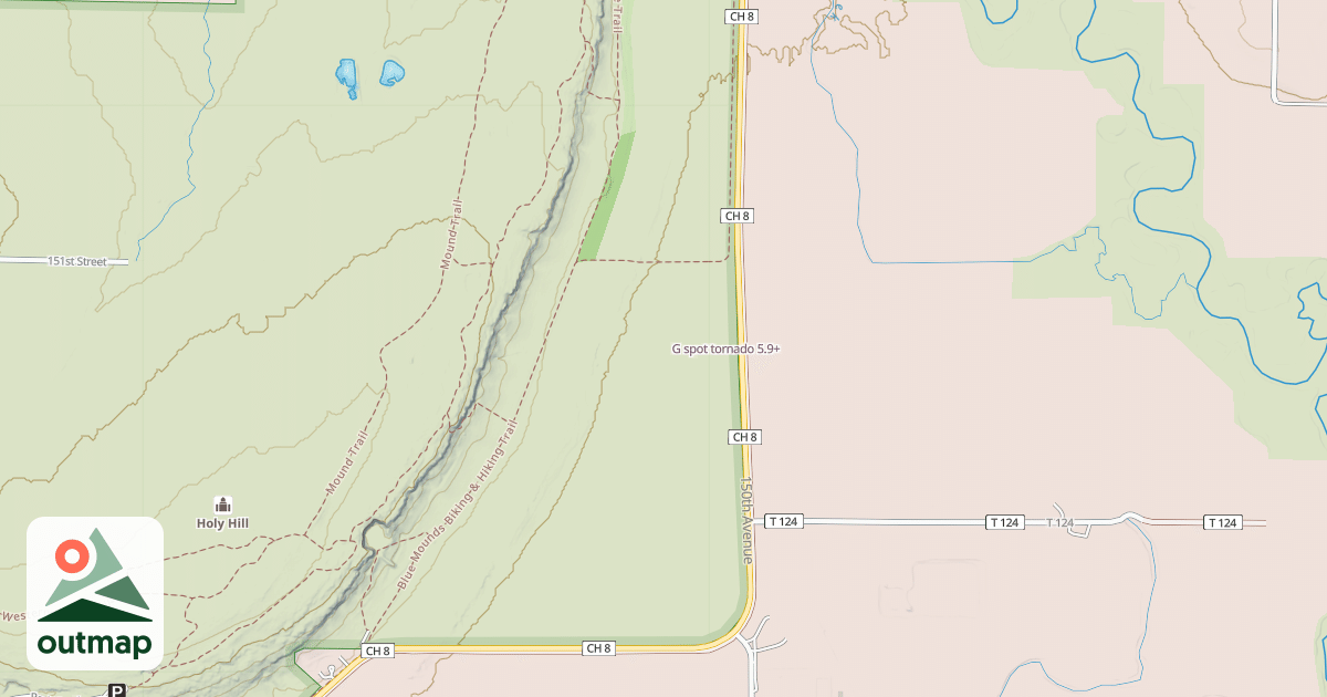 Map of G spot tornado