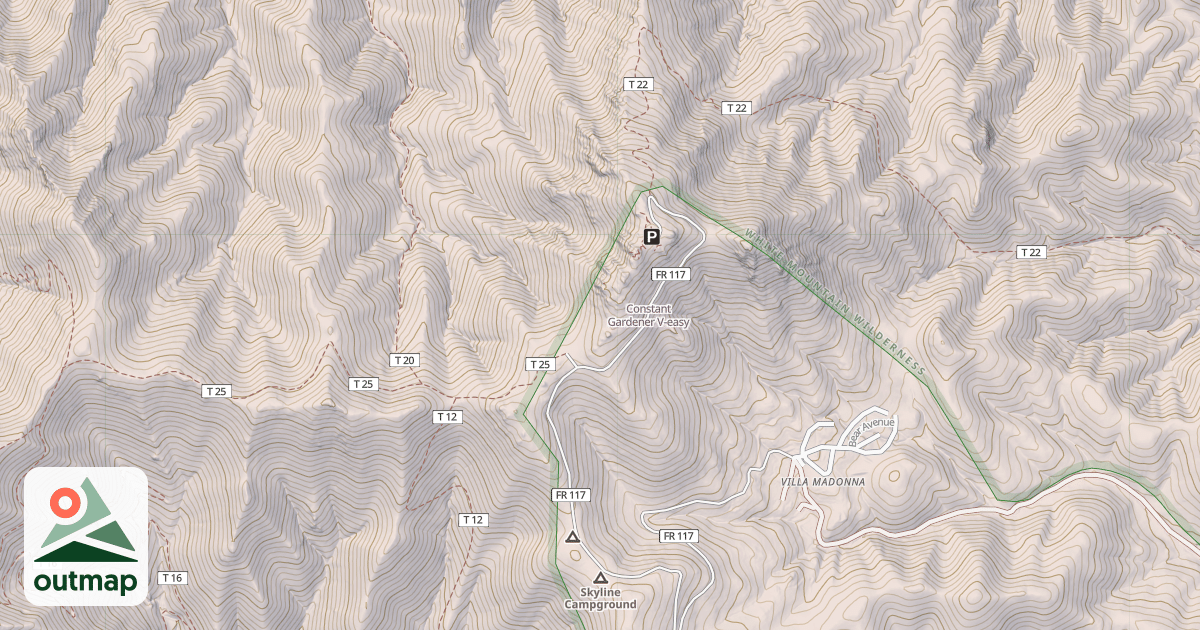Map of Constant Gardener