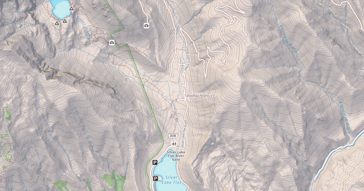 Map preview of Talladega Nights