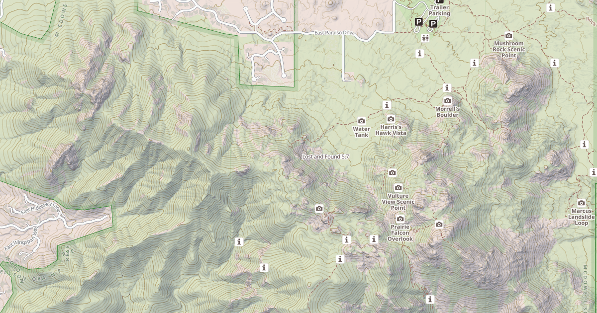 Map preview of Lost and Found