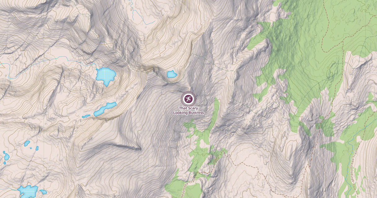 Map preview of That Scary Looking Buttress