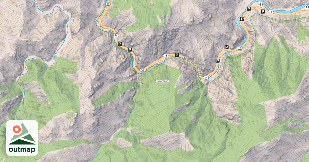 Map of Boxcar