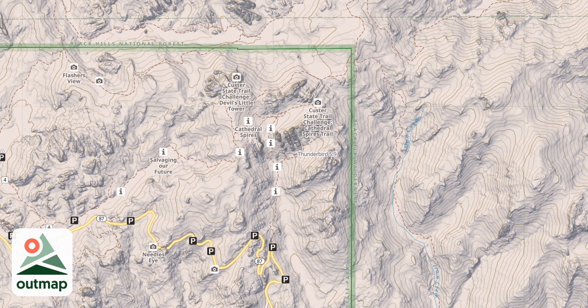 Map of Thunderbird