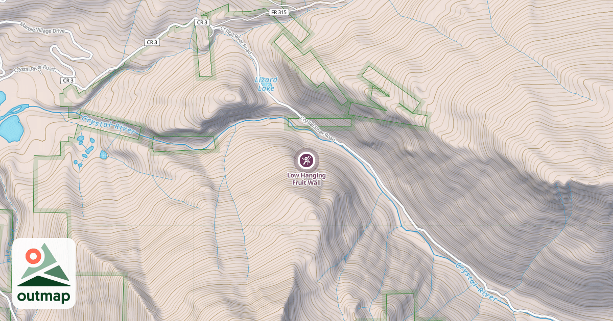 Map of Low Hanging Fruit Wall