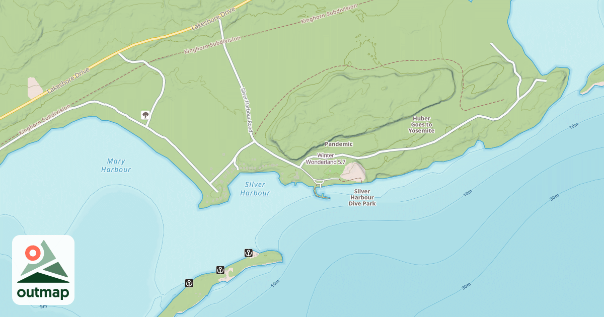 Map of Winter Wonderland