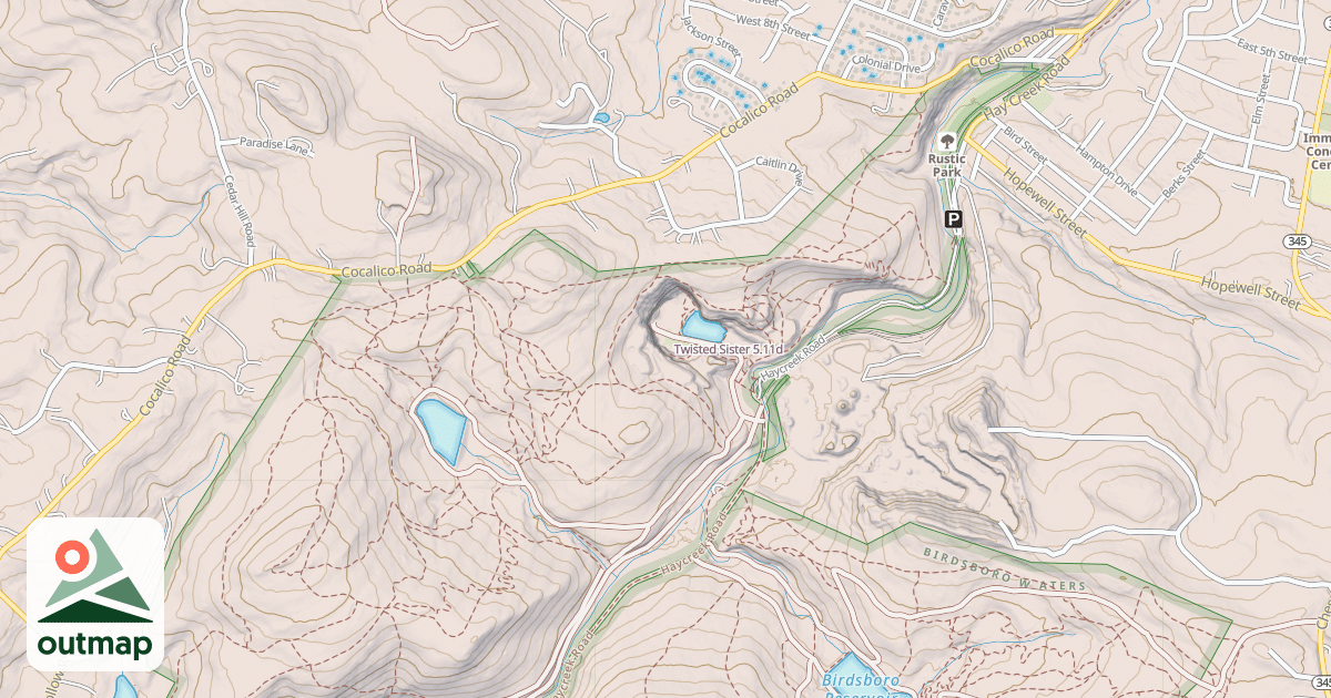 Map of Twisted Sister