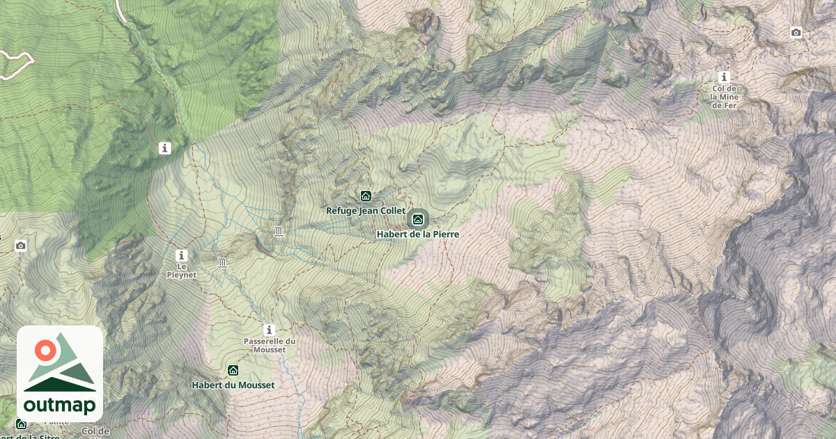 Map of Habert de la Pierre