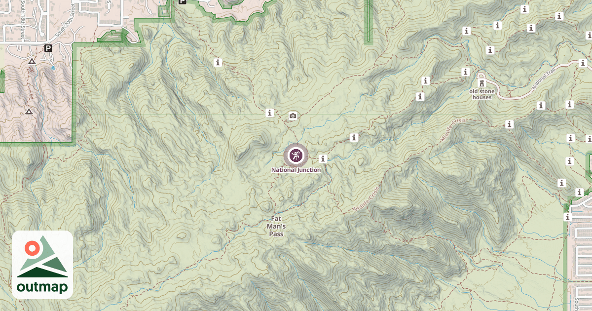 Map of National Junction