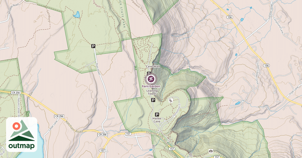 Map of Fern Garden