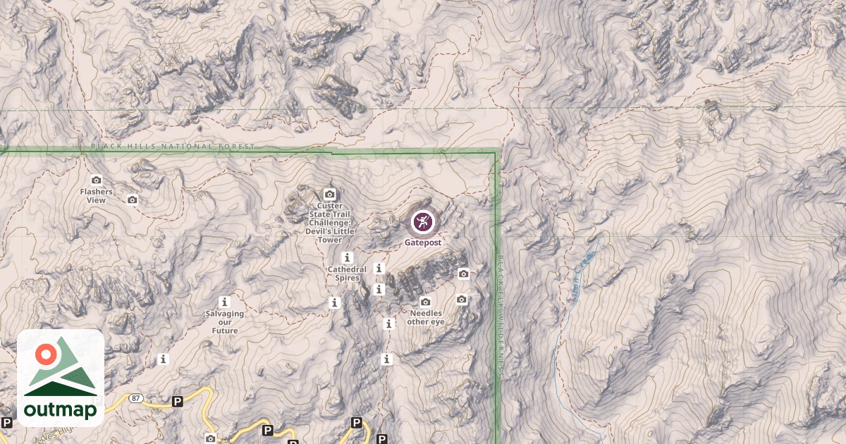 Map of Gatepost