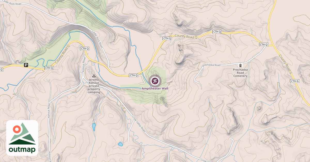 Map of Ampitheater Wall