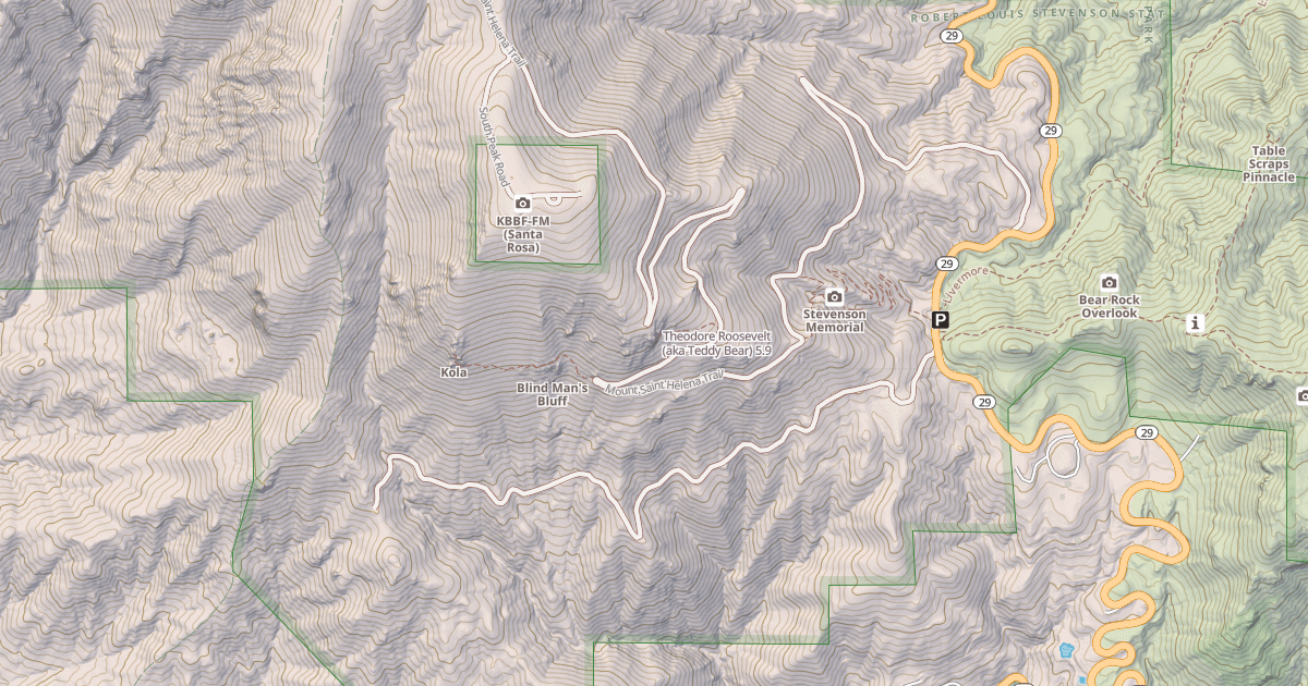 Map preview of Theodore Roosevelt (aka Teddy Bear)