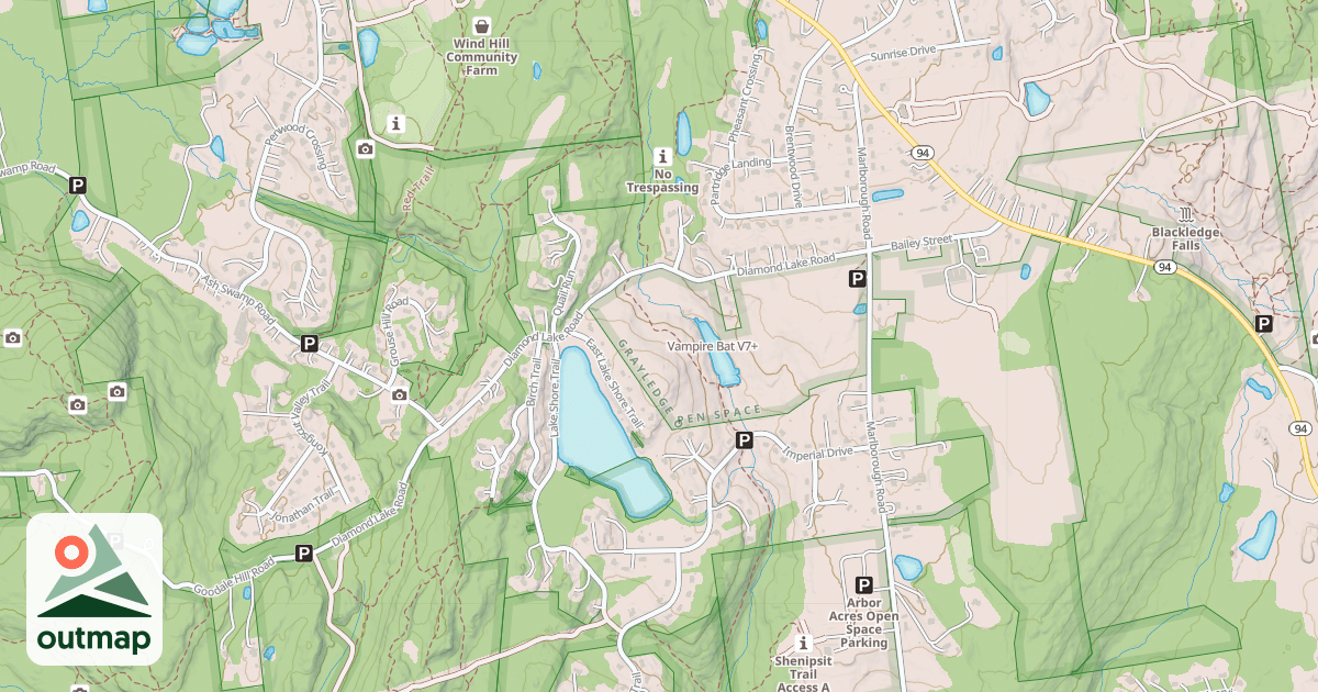 Map of Vampire Bat