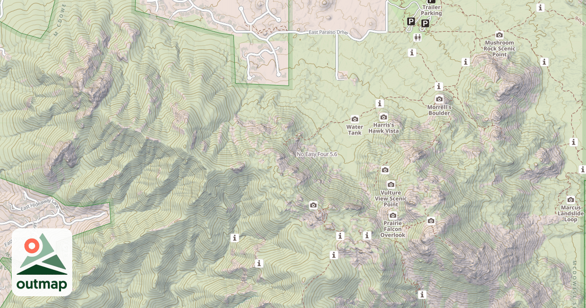 Map of No Easy Four