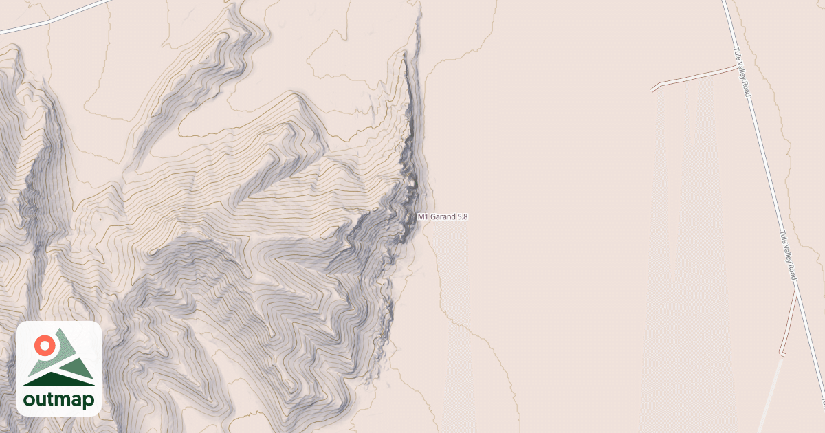 Map of M1 Garand