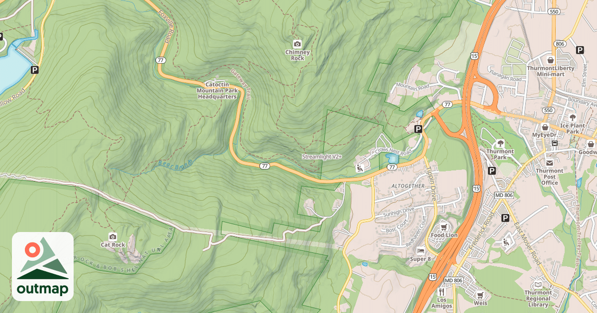 Map of Streamlight