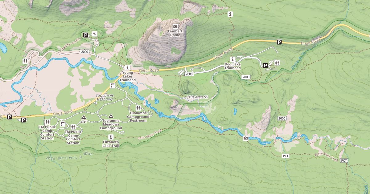 Map preview of J.B.'s Arete