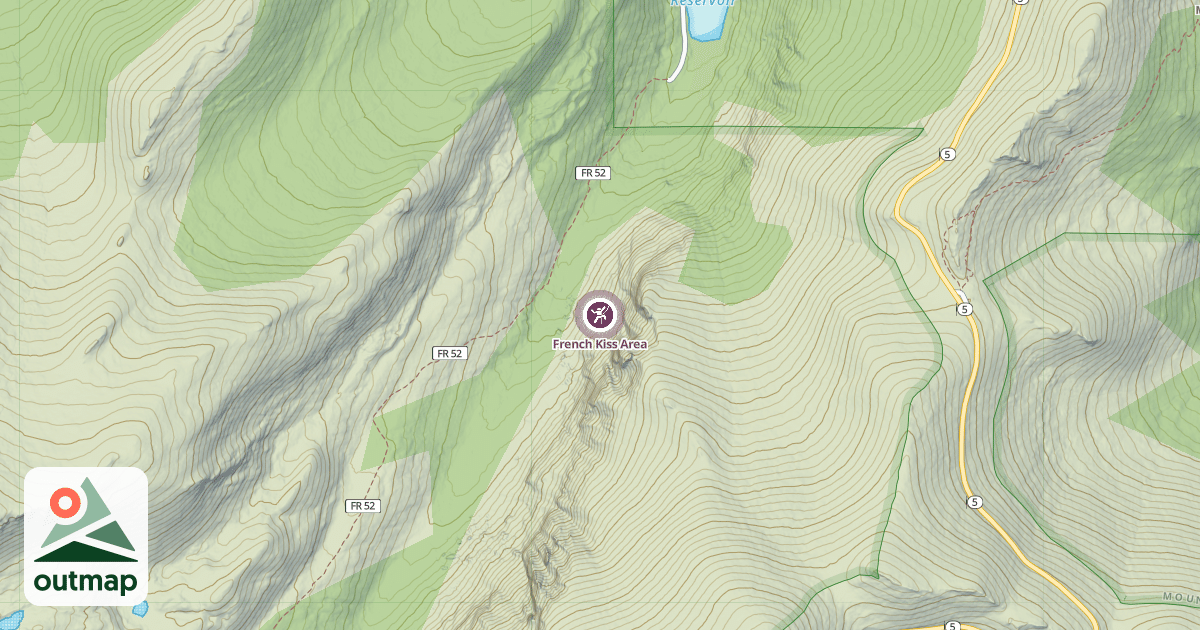 Map of French Kiss Area